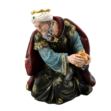 ZESTAW FIGUR BOŻONARODZ. 11 EL. DO 105 CM polyresin