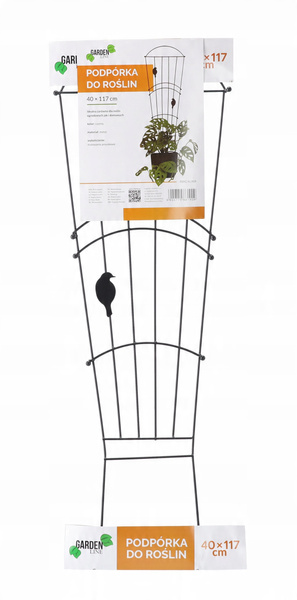 Grid / support for plants 40 x 117 cm black