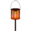 LAMPA SOLARNA ANTIQUE WYS. 35,5 CM MIX WZORÓW CIEPŁY BIAŁY disp=9szt *4399