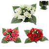 ARTIFICIAL BOUQUET OF FLOWERS ROSES AND LILES ASSORTED COLOURS