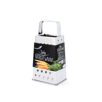 STAINLESS STEEL 4-SIDED GRATER TOLA H: 17,5 CM PACK=12PCS (FUS60)