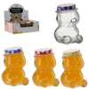 JAR BEAR WITH LID 150ML DISPLAY = 12PCS