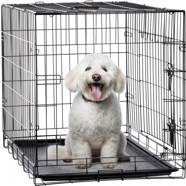 KLATKA KENNELOWA DLA PSA "L" 76 X 45 X 51,5 CM *9661