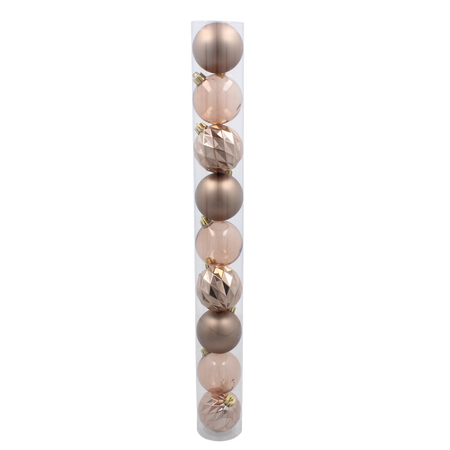 KPL. 9 GRENADE IN TUBE 6 CM BEIGE GOLD *3931