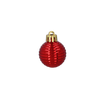 KPL. 24 BOMBIEK 3 CM ČERVENÝ/ZLATÝ/STRIEBORNÝ MIX VZOROV *7146