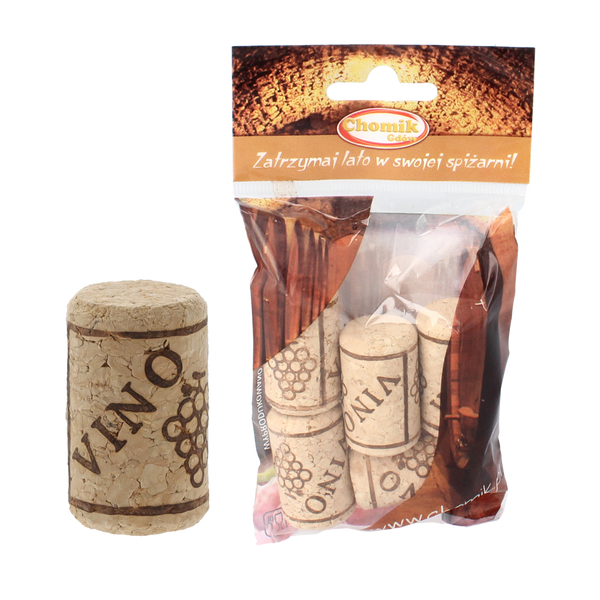 SET OF 5 ROLLED CORKS DIAMETER 23/38