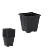 KPL. 12 GHIVECE DIN PLASTIC 7 x 7 x 8 CM *3289