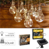 GIRLANDA SOLARNA OGRODOWA DŁ. 2 + 1,8 M MOZA 10 LED CIEPŁY BIAŁY *3538