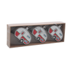 SET DE 3 ORNAMENTE DE CRĂCIUN 8 CM PRADUIRE CAMPING MIX CULORI *5348