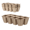 KPL. 3 SETURI CĂNI DIN TURBA 24,5 x 12,5 x 6 CM *3234
