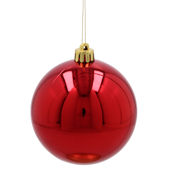 KPL. 16 BOMBEK 8 CM RED / GOLD / SILVER *3788