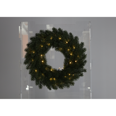 LED SVIEČKA 40 CM 40 L ZELENÁ NA BATÉRIE *4239