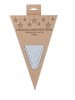 PAPER DECORATIVE STAR 60 CM GRAY