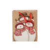 CHRISTMAS GIFT BAG CHRISTMAS FIGURES 26 x 32 x 10 CM