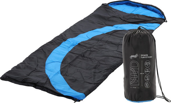 Sac de dormit pentru turism 200 x 75 cm, mix de culori *9356