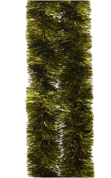 VÁNOČNÍ ŘETĚZ 2M OLIVOVÝ/MEDENÝ/ŠEDÝ balení=12ks *7054