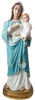 MARY WITH CHILD JESUS 99 CM GLASS EYES