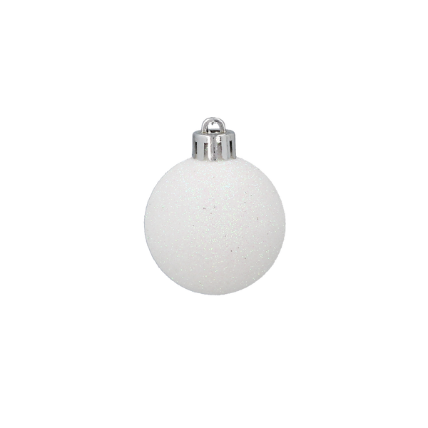 SET OF 35 BAUBLES OLIVE/COPPER/GRAPHITE MIX DESIGNS