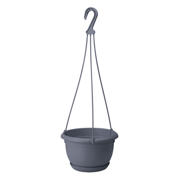 HANGING POT MALTA 240MM ANTHRACITE*0371