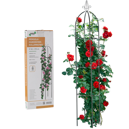 Garden Pergola Obelisk (column) 40 x 40 x 190 CM (+ ANCHORS)