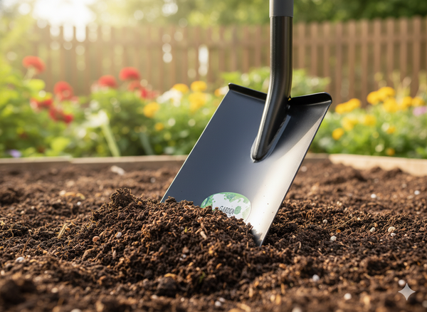 SPADE WITH STEEL HANDLE 120 CM