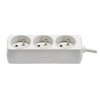 Predlžovací elektrický pás 3 zásuvky 3 m biela *8794