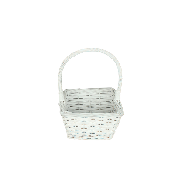 COS BUCĂTĂ ASĂ 20 x 20 x 12/30 CM CU MÂNER - ALB *8420