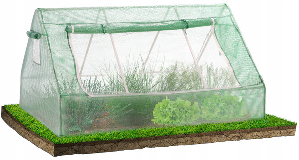 Small Green Garden Greenhouse 180 x 140 x H94 cm