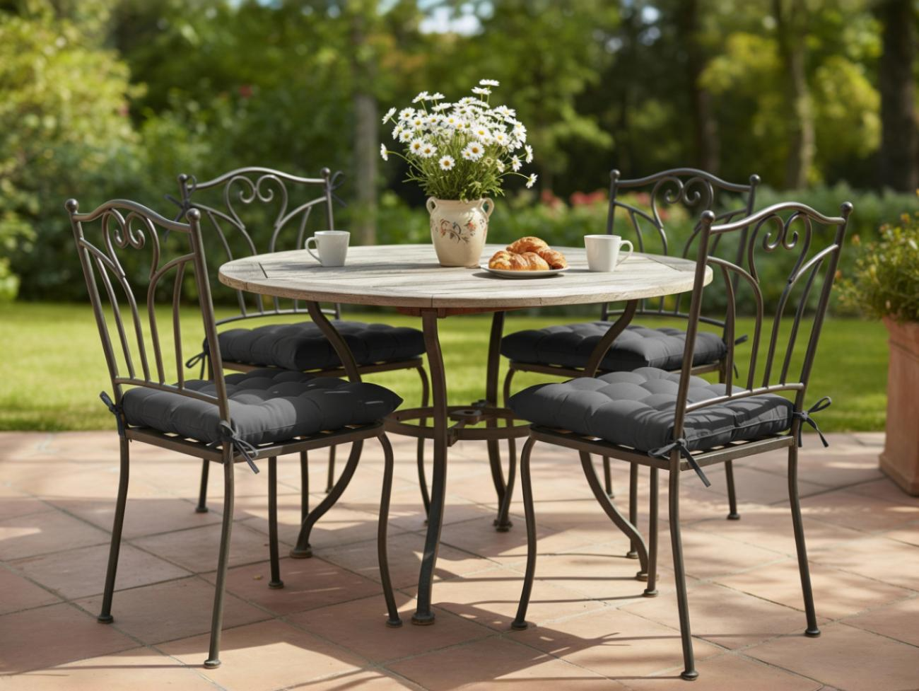 PODUSZKA NA KRZESŁO 40 x 40 x 6 CM CIEMNOSZARA pol_pl_PODUSZKA-NA-KRZESLO-40-x-40-x-6-CM-CIEMNOSZARA-9104_7