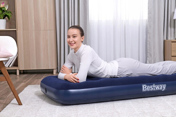 Bestway® 73" x 30" x 8.75"/1.85m x 76cm x 22cm Air Mattress Jr.Twin