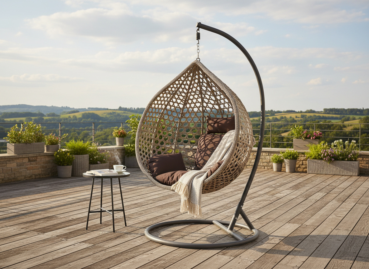 FOTEL WISZĄCY ROZM. L SZARY, PODUSZKA SZARA, RAMA CIEMNOSZARA *0216 pol_pl_FOTEL-WISZACY-ROZM-L-SZARY-PODUSZKA-SZARA-RAMA-CIEMNOSZARA-0216-249_4