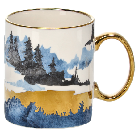 PORCELÁNOVÝ HRNEK 435 ML HORY MIX VZORŮ balení=12ks *7970