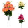 ARTIFICIAL BRANCH - CHRYSANTHEMUM ASSORTED COLOURS