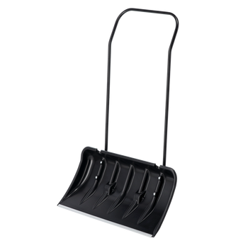 SNOW SCRAPER WITH WHEELS BLACK 800X400 MM