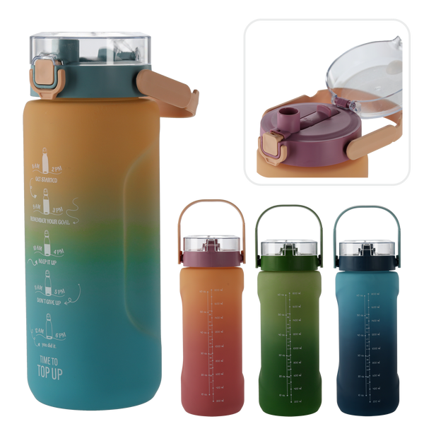 BUTELKA 2000 ML NA WODĘ MIX KOLOR *6485