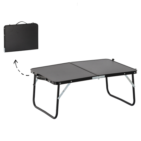 TOURIST FOLDING TABLE BLACK 60x40x26,5 CM