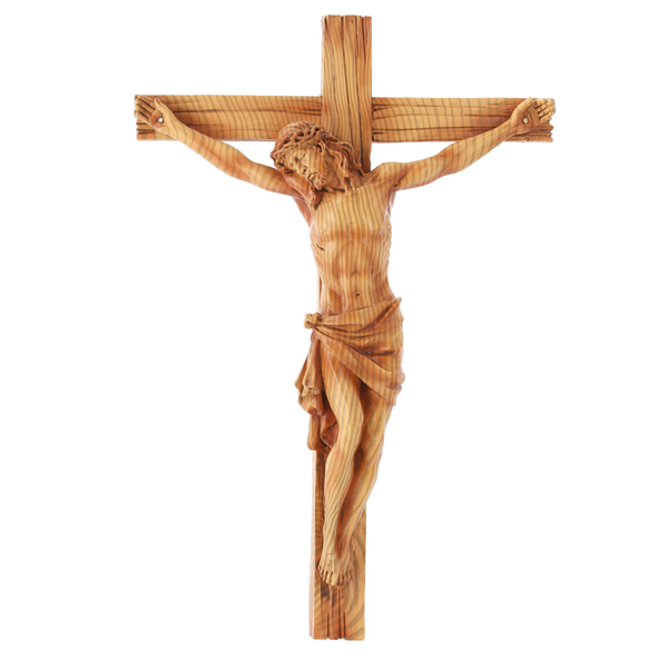 CRUCEA PENDULĂ CU FIGURA LUI IISUS 24 x 6,5 x 36 CM polyresin *6125