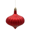 SET OF 6 CHRISTMAS TREE ORNAMENTS - STREAMERS MIX OF COLORS 8 CM