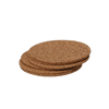 SADA 6 KORKOVÝCH PODLOŽEK 10CM KOLOVÝCH *6538