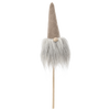 CHRISTMAS GNOME ON A STICK 7 x 3 x 24 CM MIX COLORS