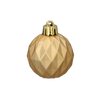 KPL. 16 BOMBEK 4 CM ČERVENÉ/ZLATEJ/STRIEBORNÉ MIX VZOROV TUBA *7511