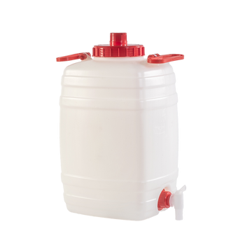 BECZKA 50L Z ZAKRĘTKĄ, UCHWYTEM PLASTIKOWYM I ODPOWIETRZNIKIEM *5066