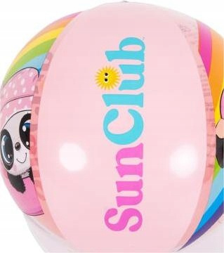 PIŁKA PLAŻOWA PANDA 40CM MIX WZORÓW *7289