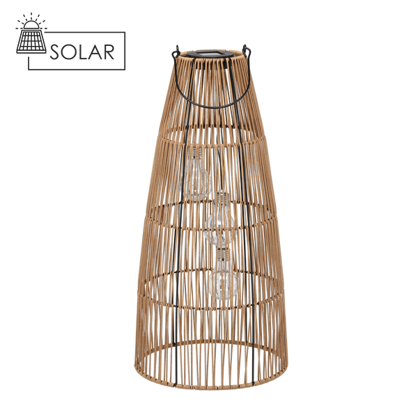 LANTERNĂ SOLARĂ CULOARE FIER BROWN 55 CM *0213