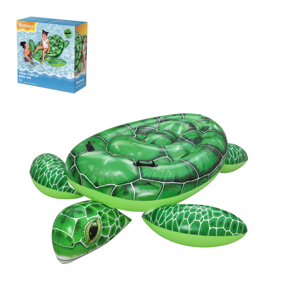 Bestway 59" x 57"/1.50m x 1.45m Tidal Turtle Ride-On