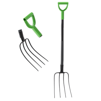 Agricultural forks 4-tooth with steel handle 120 CM