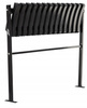 ŁAWKA SKŁADANA DŁ 86 CM ZE STOPĄ - CZARNA
