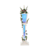 LANTERNĂ DE CRĂCIUN ALBĂ LED 19 x 19 x 85 CM *5188