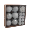 SET OF 30 CHRISTMAS TREE DECORATIONS MIX