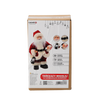 SANTA CLAUS WITH LANTERN 30 CM - DANCING - SINGING